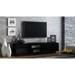 Cama meble Cama ТВ шкаф SIGMA1 180 черен/черен гланц (10151430)