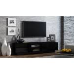 Cama meble Cama ТВ шкаф SIGMA1 180 черен/черен гланц (SIGMA1 CZ/CZ)