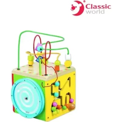 Classic World Дидактически дървен куб - Classic World