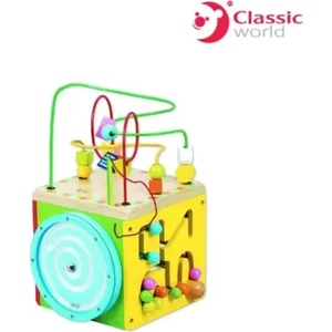 Classic World Дидактически дървен куб - Classic World