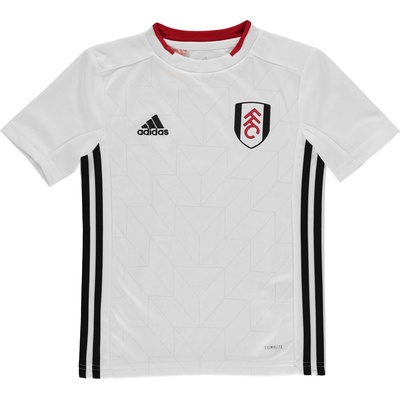 Adidas Юношеска футболна фланелка Adidas Fulham Home Shirt 2019 2020 Junior - White