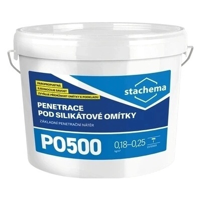 PO500 Penetrace pod silikátové omítky 5kg