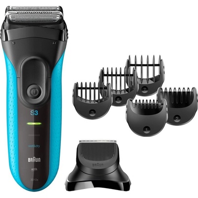 Braun Series 3 Shave&Style 3010BT čierny, modrý