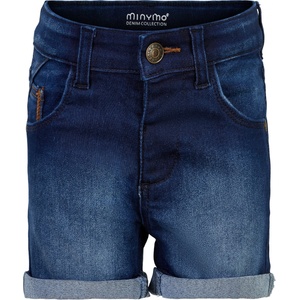 Minymo Детски къси панталони Minymo Kid's Shorts Power Stretch Shorts - Dark Blue Denim - размер 128 (EU) (701-1995-0119)