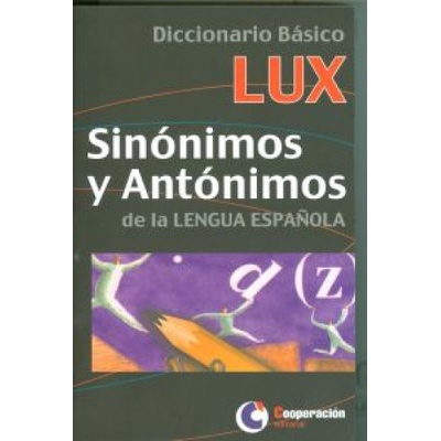 Diccionario de sinonimos y antonimos