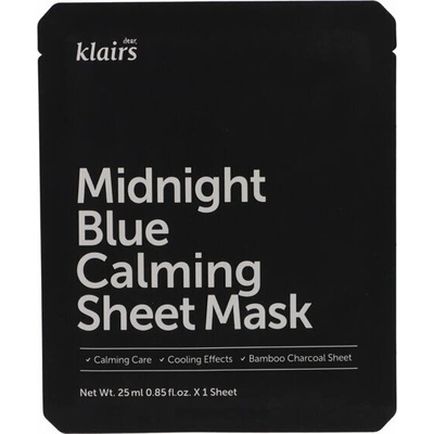Dear Klairs Midnight Blue Calming Sheet Mask 25 ml