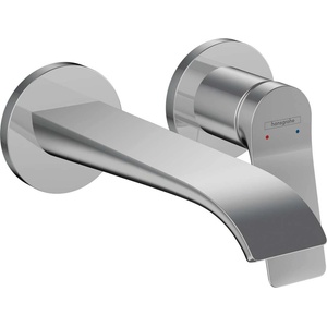 Hansgrohe Vivenis - Смесител за мивка за вграждане, с две дупки, EcoSmart, хром 75050000 (75050000)