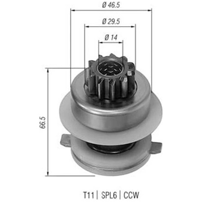 MAGNETI MARELLI Pastorok štartéra 940113020155