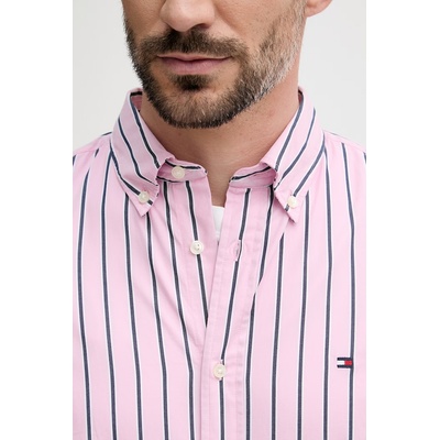 Tommy Hilfiger риза мъжка от памук (MW0MW42441)