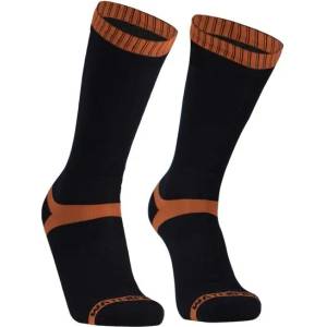 DexShell Hytherm PRO Водоустойчиви чорапи, червено тангело (DS634)