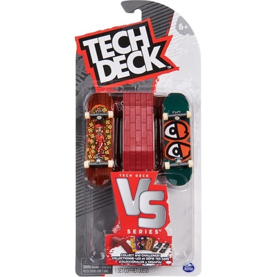 Tech Deck Fingerboard DVOJBALENIE S PREKÁŽKOU Krooked 6061574