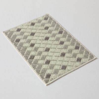 Veba kuchyňský ručník ZARA rytmus šedozelená 35 x 50 cm