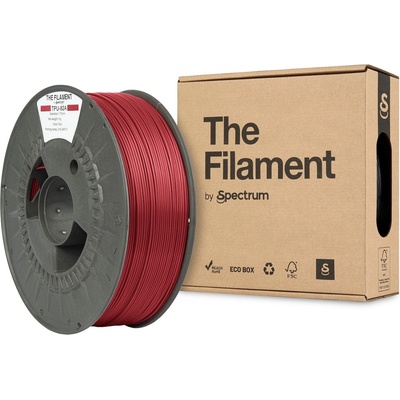 Spectrum The Filament" by Spectrum TF-24123, TPU-82A, 1.75mm, RED, 1kg (TF-24123)