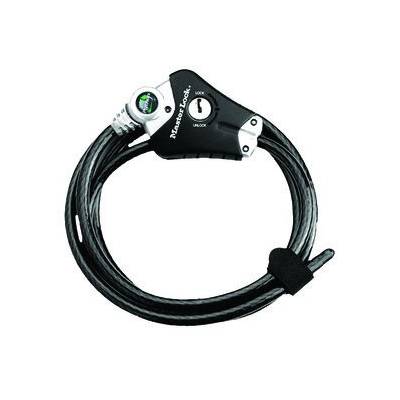 Master Lock Skracovací lanový zámok PYTHON 8428EURDPRO, 10mm, 1,8m