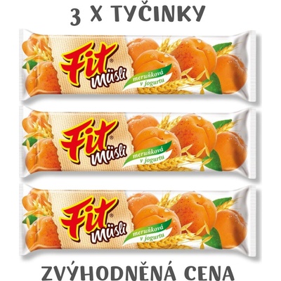 Fit müsli tyčinka 3 x 35 g