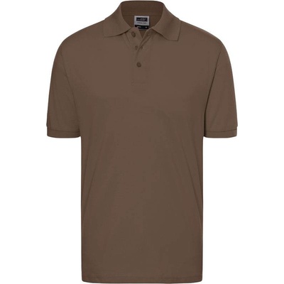 James & Nicholson JN 70 Pique polo hnedé