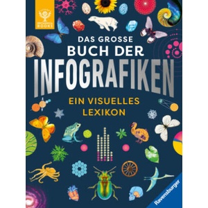 Das große Buch der Infografiken. Ein visuelles Lexikon für Kinder - Schauen, staunen, Neues lernen | Andrew Pettie, Conrad Quilty-Harper, Karin Ehrhardt, Valentina D'Efilippo (2024)