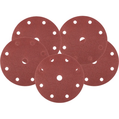 NEO TOOLS Шлифовъчни дискове 150 mm, P120, 5 бр. , с 9 отвора за 04-721 08-994 (08-994)