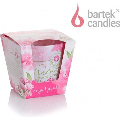 Bartek Candles Peony - Royal Pink 115 g