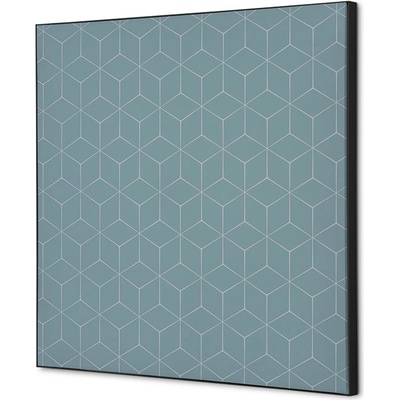 Jansen Display Textilní dekorace na zeď 40 x 40 Hexagon šedý, 400 x 400 mm