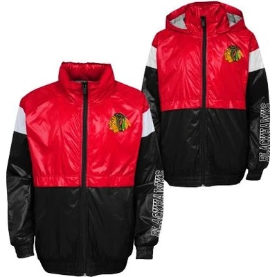 Outerstuff detská bunda Goal Line Stance Fz Windbreake Chicago Blackhawks
