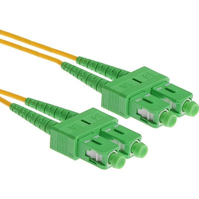 Masterlan SCapc/SCapc-DSM.9/125-01 optický patch, SCapc/SCapc, Duplex, Singlemode 9/125, 1m