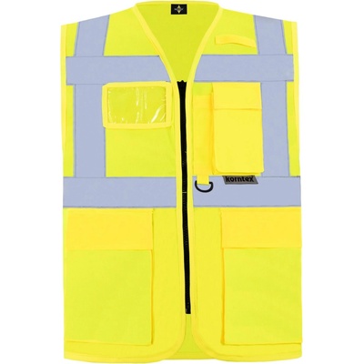 Korntex hi-vis kxmf berlin / Светлоотразителна многофункционална жилетка - жълта xxxl (76kxmf20013)