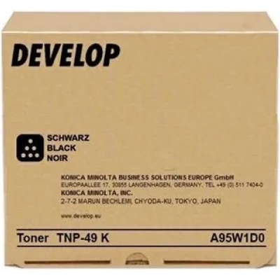 Develop Тонер касета DEVELOP TNP49K, ineo+ 3351, +3851, 13000 k. , Черен (A95W1D0)