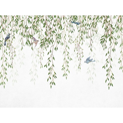 AG design FTNS-1288 vliesová fototapeta Tender Branches rozměry 360 x 270 cm