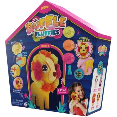 Ruffle Fluffies Творчески комплект Ruffle Fluffies - Лъвче за украсяване (HUN1822)