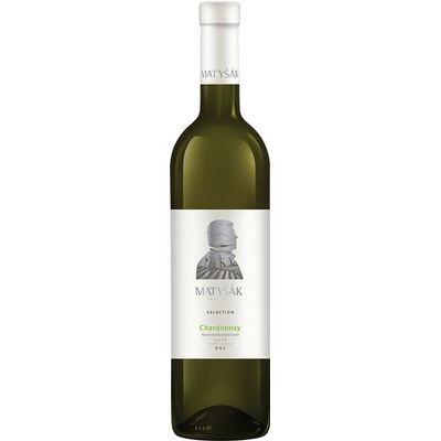 Matyšák Selection Chardonnay Biele Suché D.S.C. 12,5% 0,75 l (čistá fľaša)