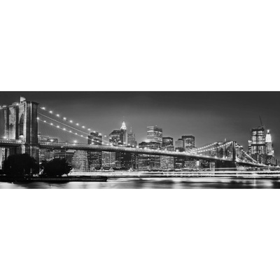 Komar Vliesová fototapeta Brooklyn Bridge rozměry 400 x 140 cm