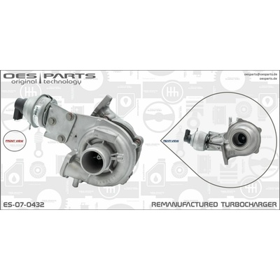 Plniace dúchadlo OES PARTS Product line OES-PARTS ES-07-0432