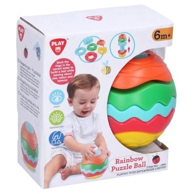 Playgo Топка за нанизване 6 части