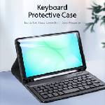Samsung DUX DUCIS кожен калъф с Bluetooth клавиатура и тъчпад за Samsung Galaxy Tab A9 / A11
