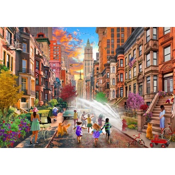 Bluebird Puzzle - Puzzle Hot Summer Days NYC - 1 000 piese