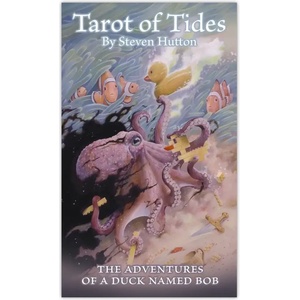 US Games Оригинални карти Таро Tarot of Tides: The Adventures of a Duck Named Bob - Steven Hutton