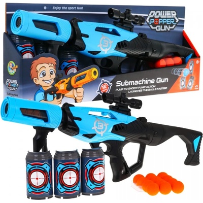Power Popper Gun Pištoľ na penové guličky
