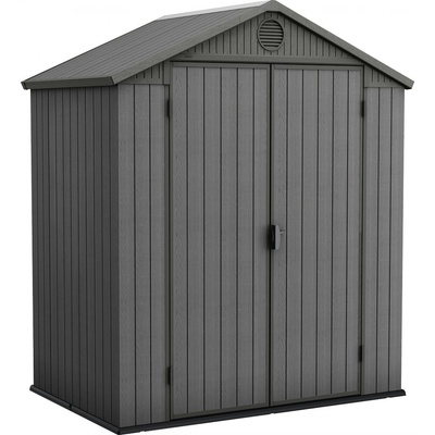 Keter Darwin zahradní domek 4 x 6 šedý s podlahou