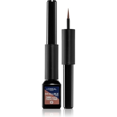 L’Oréal Paris Infaillible Grip 24h tekuté linky na oči 03 Marron Signature 3 ml