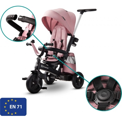 Kinderkraft EasyTwist Mauvelous Pink 5v1