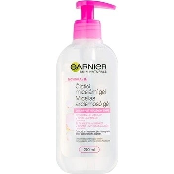 Garnier Skin Active micelární čistící gel pro citlivou pleť dávkovač 200 ml