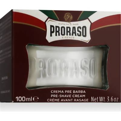 Proraso White Pre-Shave Cream Продукт преди бръснене за мъже 100 ml опция Стара опаковка