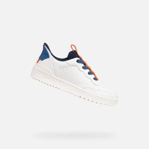 GEOX Бели детски спортни обувки Geox Washi-ba Fast in Geox | Byal | Момчешки | 32