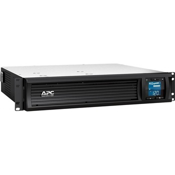 APC Smart-UPS C UPS rack-mountable AC 230V 600Watt 1000VA USB serial output connectors 4 2U Black with APC SmartConnect (SMC1000I-2UC)