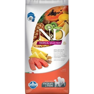 N&D Tropical Selection Adult Medium & Maxi Salmon 2x10 kg