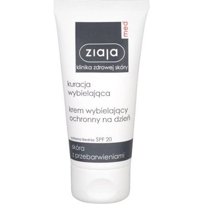 Ziaja Med Whitening Care ochranný krém proti pigmentovým skvrnám SPF 20 50 ml