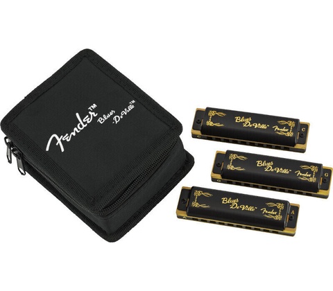 Fender Blues DeVille Harmonica 3 Pack