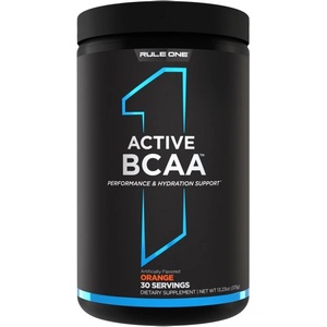 Rule 1 Active BCAA | with Taurine, Citrulline & Electrolytes [375-390 грама] Портокал