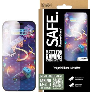 Safe Стъклен протектор Safe - Gaming Ultra-Wide Fit, iPhone 16 Pro Max (5715685002953)